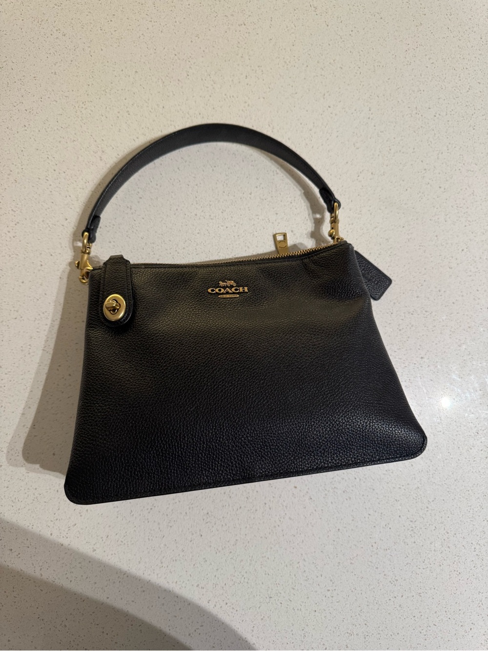 Coach Double Zip Shoulder Bag